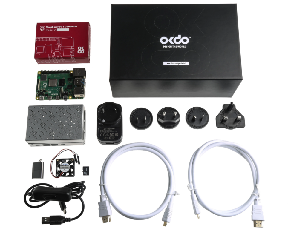 OKDO RASPBERRY PI 4 2GB MODEL B STARTER KIT